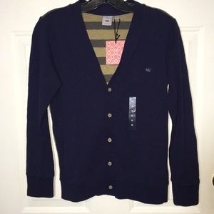 Uniqlo Undercover Boys Slub Jersey cardigan.